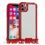 Wholesale Tuff Bumper Edge Shield Protection Armor Case for Samsung Galaxy A21S (Red)